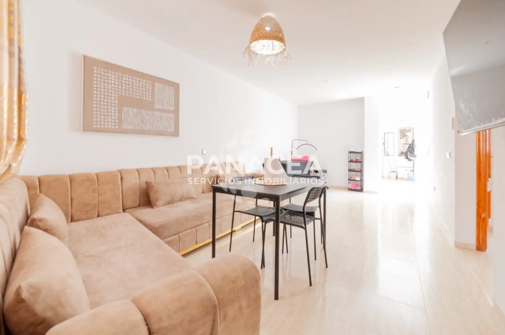 Exterior view of Flat for sale in Vícar  with Furnished, Oven and Microwave