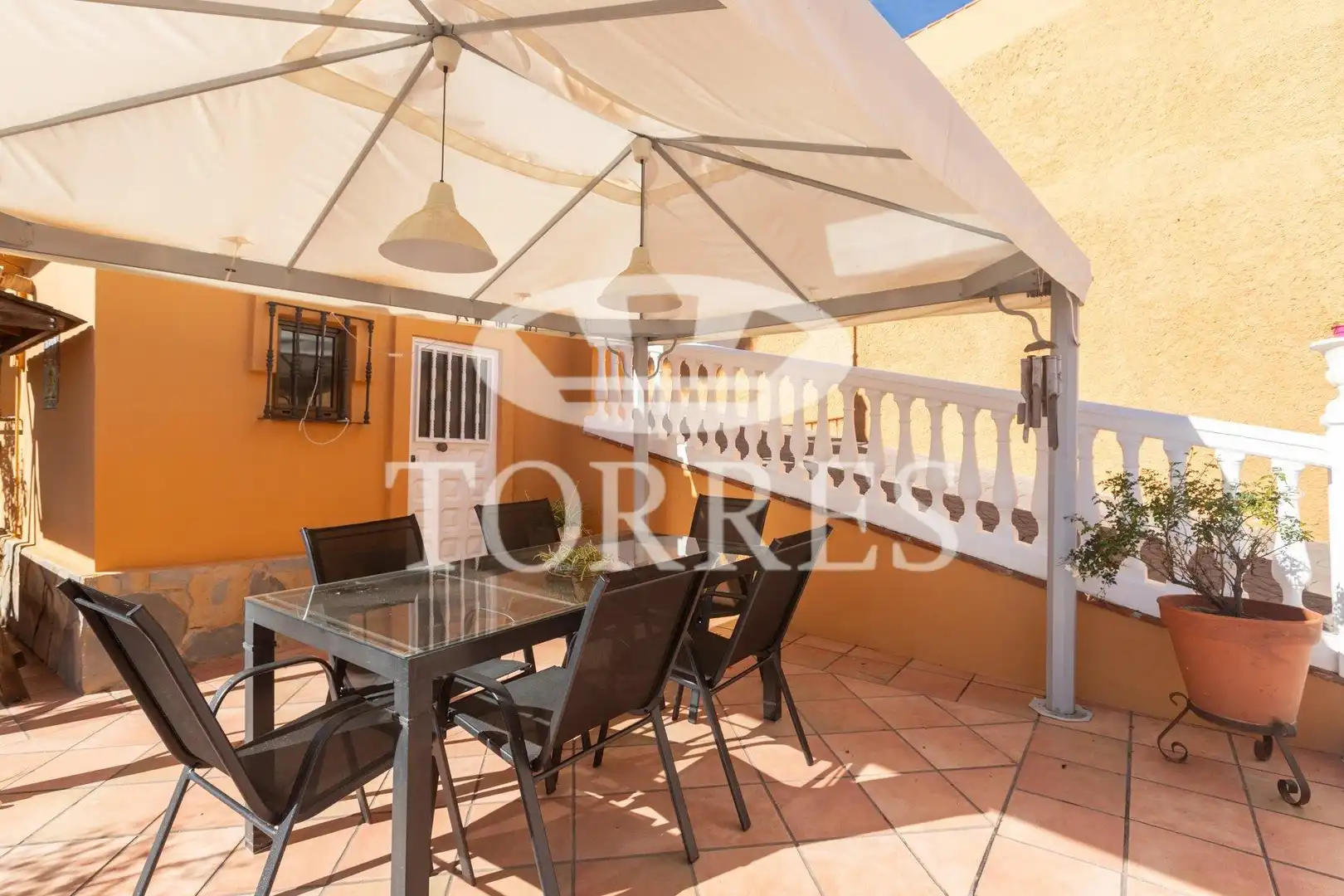 Terraza de Casa o chalet en venta en Málaga con Aire acondicionado, Calefacción y Jardín privado