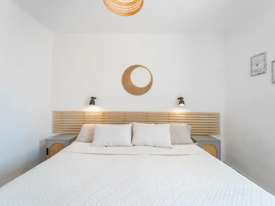 Schlafzimmer von Dachboden zum Verkauf in Nerja mit Klimaanlage, Heizung und Terrasse