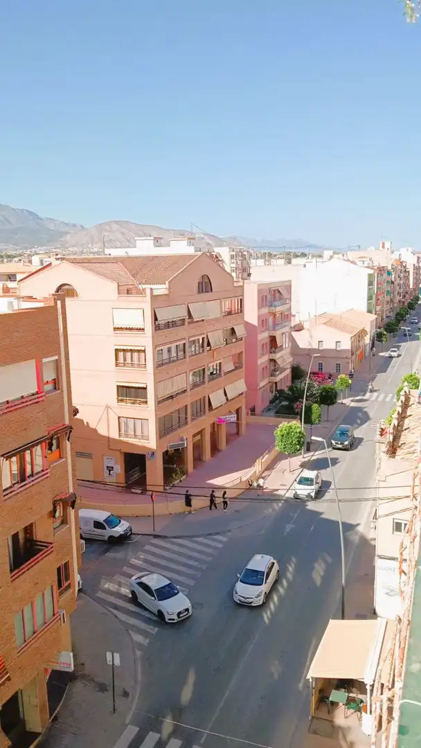 Exterior view of Flat for sale in Villajoyosa / La Vila Joiosa  with Air Conditioner and Terrace
