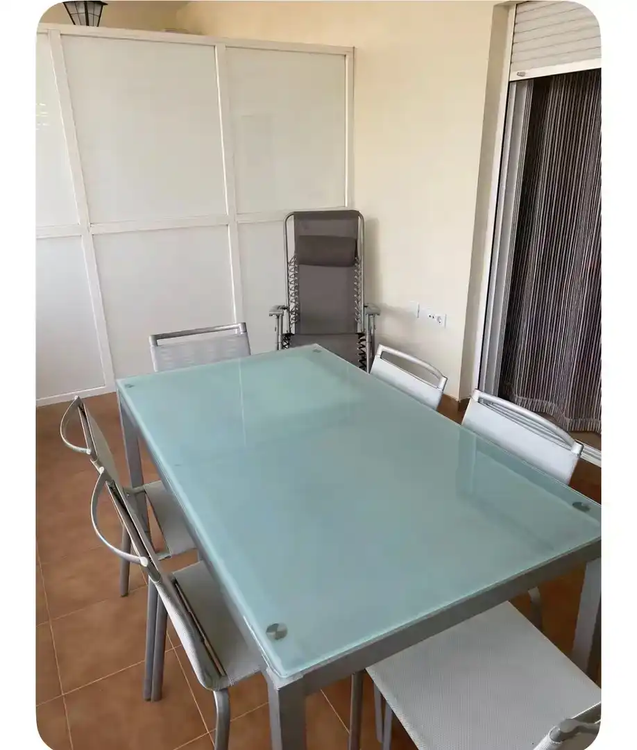 Terrasse von Wohnungen zum Verkauf in Chilches / Xilxes mit Klimaanlage und Schwimmbad