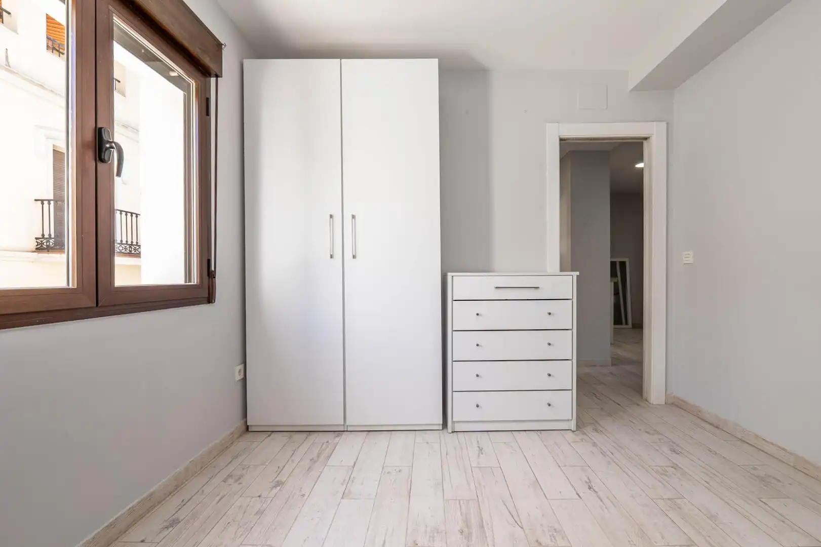 Schlafzimmer von Wohnung zur Miete in Granada mit Klimaanlage, Heizung und Möbliert