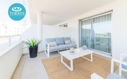 Terrace of Flat for sale in Estepona  with Air Conditioner, Terrace and Swimming Pool