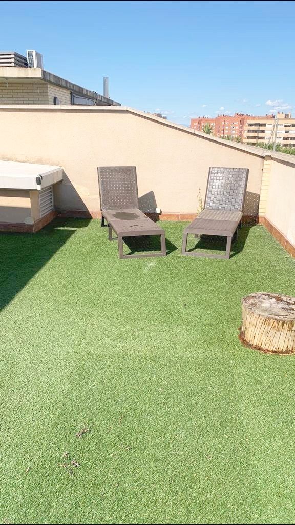 Terrassa de Àtic de lloguer en  Zaragoza Capital amb Aire condicionat, Calefacció i Terrassa