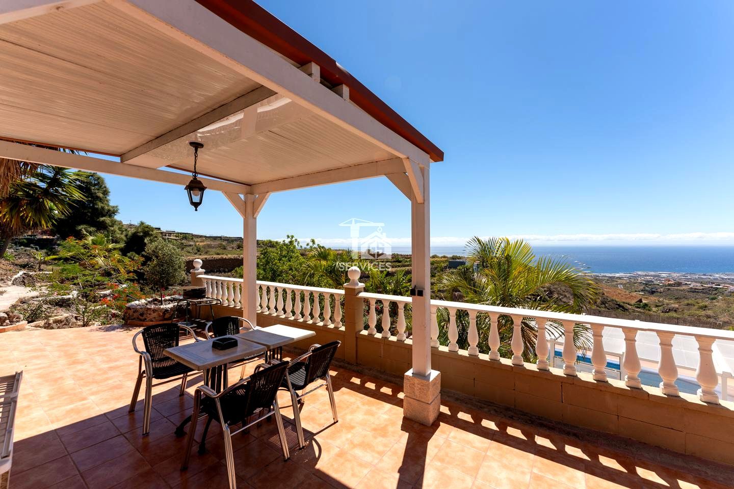 Terrassa de Casa o xalet en venda en Candelaria amb Aire condicionat, Jardí privat i Terrassa