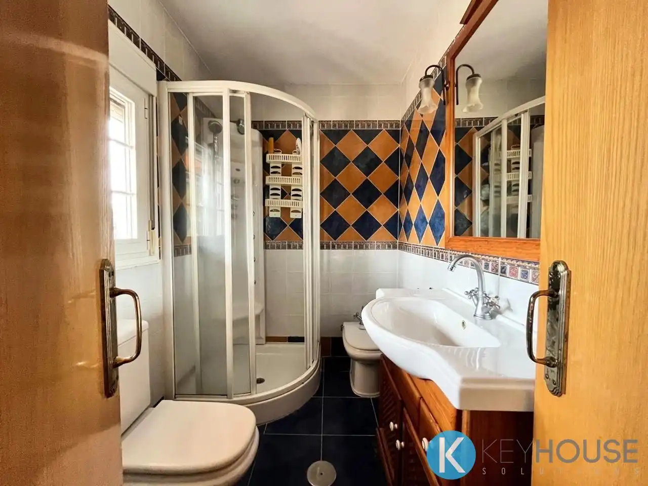 Baño de Casa o chalet en venta en Villar del Olmo con Aire acondicionado, Jardín privado y Piscina