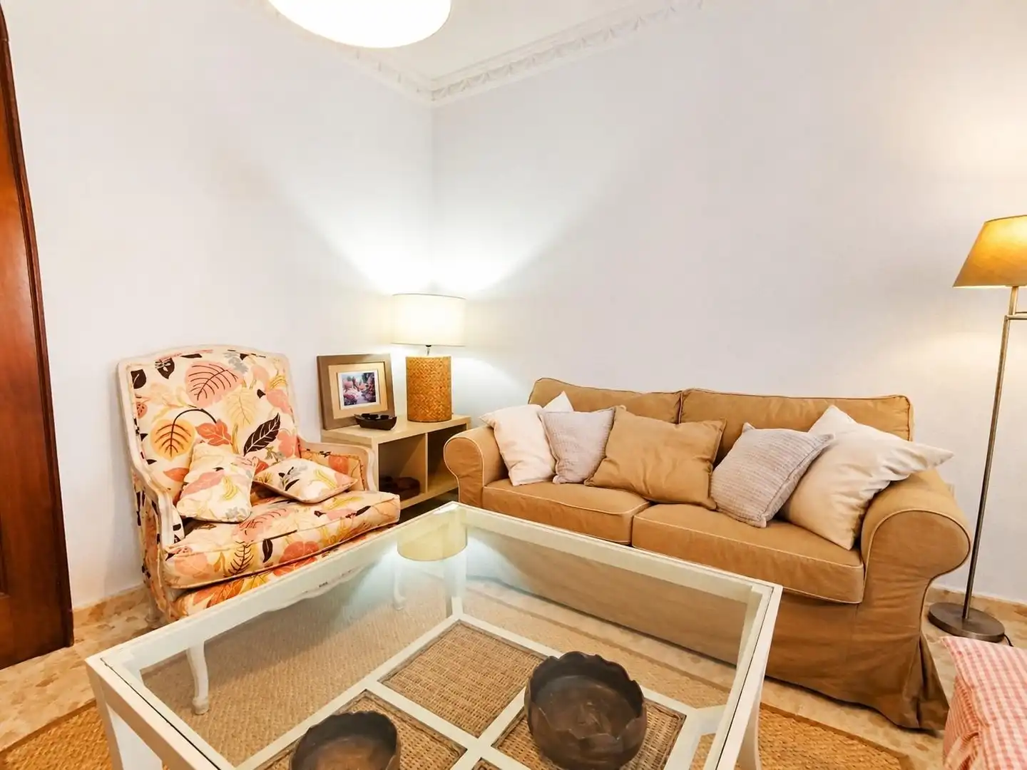 Sala de estar de Piso en venta en Rincón de la Victoria con Terraza y Amueblado