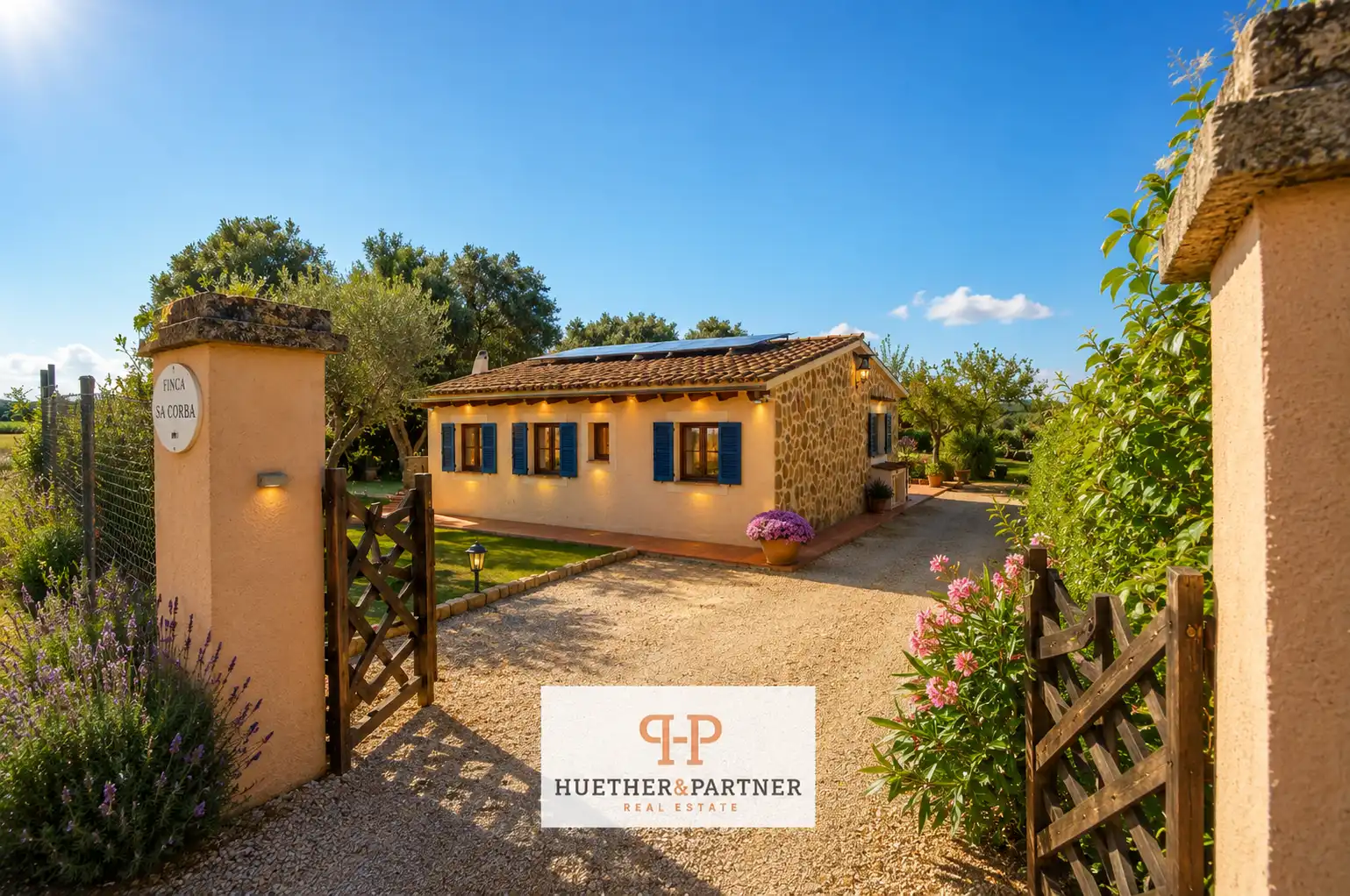Außenansicht von Country house zum Verkauf in Manacor mit Klimaanlage und Möbliert