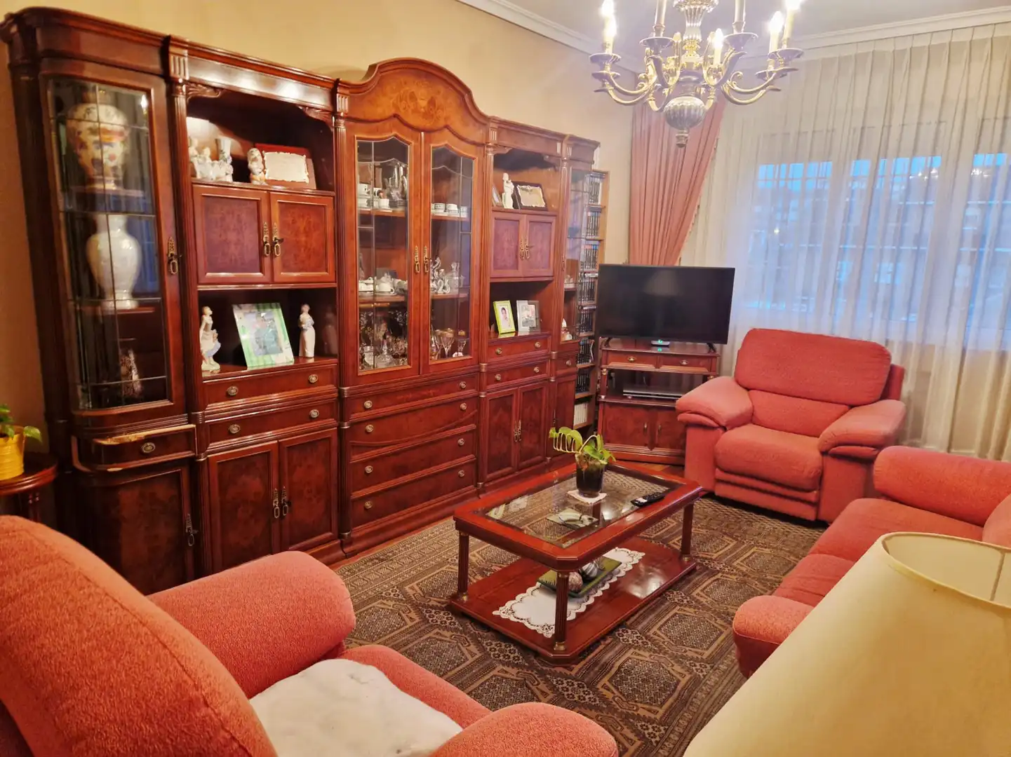 Sala de estar de Casa o chalet en venta en Castrillón con Calefacción, Terraza y Trastero