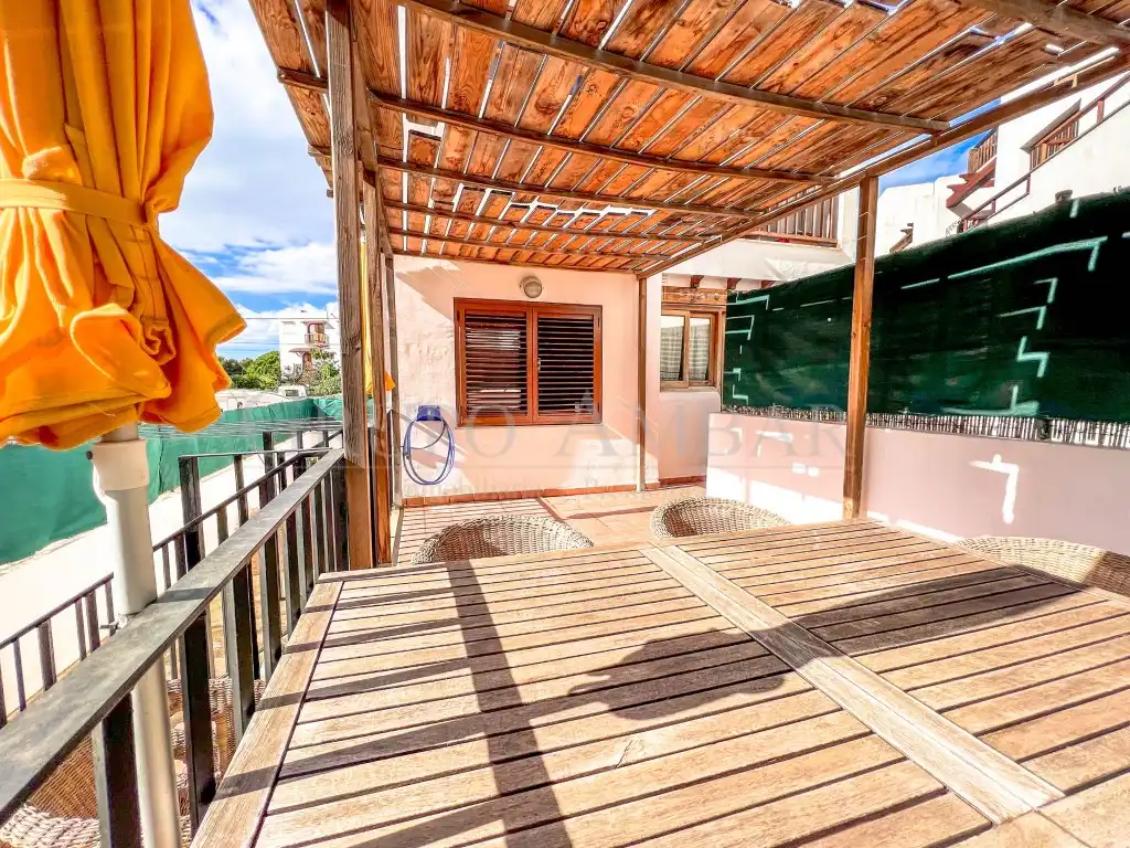 Terrasse von Wohnung zur Miete in Santa Eulària des Riu
