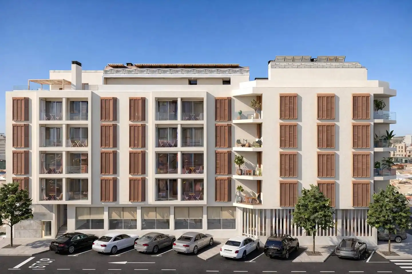 Vista exterior de Planta baja en venta en San Pedro del Pinatar con Aire acondicionado, Terraza y Amueblado