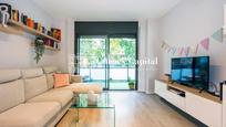 Living room of Flat for sale in  Barcelona Capital  with Air Conditioner and Terrace