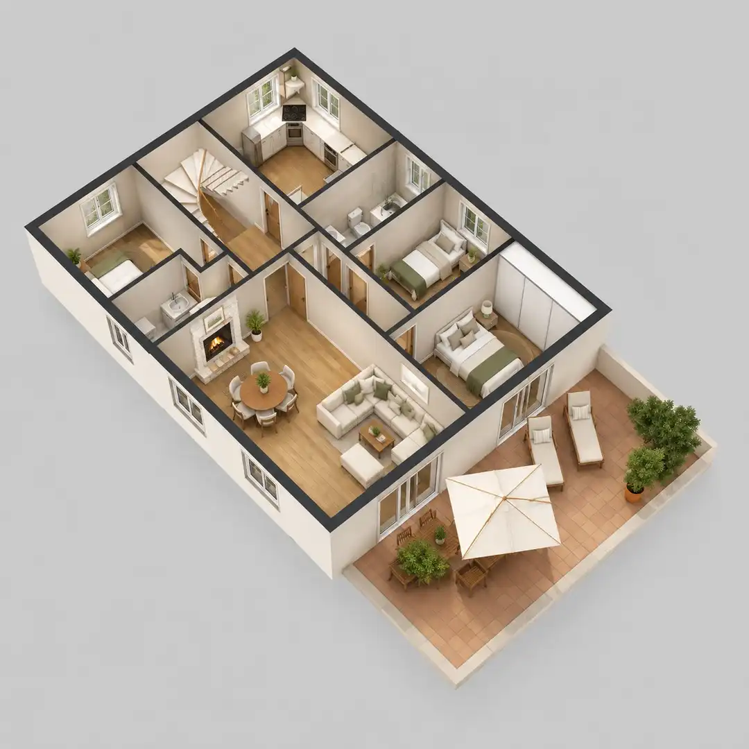 Detached house with terrace for sale in Carrer Sant Cosme i Damià, imagen 59