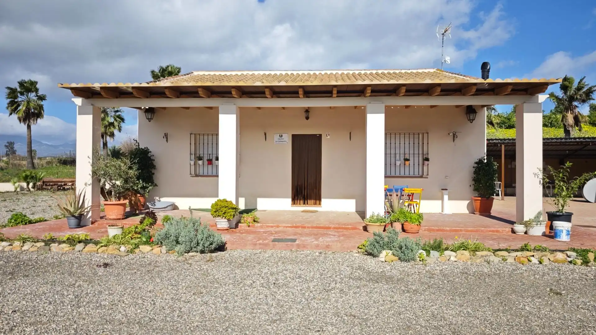 Jardín de Finca rústica en venta en Cártama con Aire acondicionado, Jardín privado y Terraza