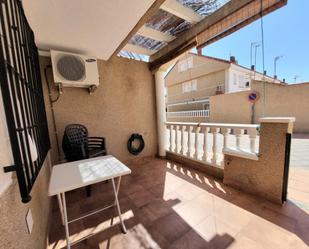 Terrace of Single-family semi-detached for sale in Pilar de la Horadada  with Air Conditioner and Balcony