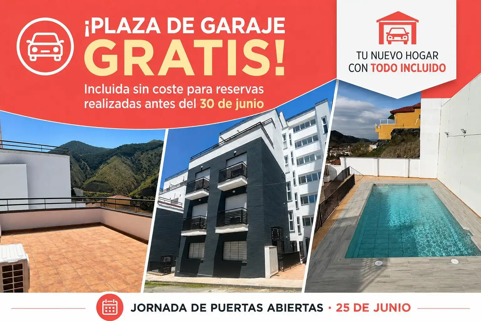 Exterior view of Flat for sale in Cenes de la Vega  with Air Conditioner, Heating and Terrace