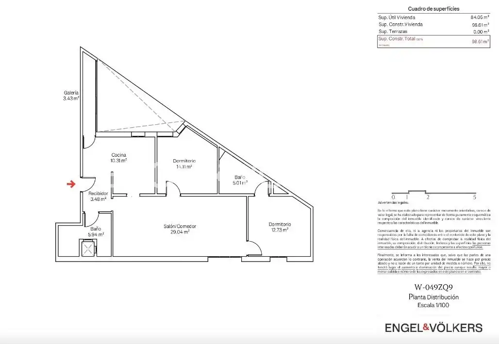 Flat for sale in Barcelona  with Air Conditioner, Heating and Parquet flooring