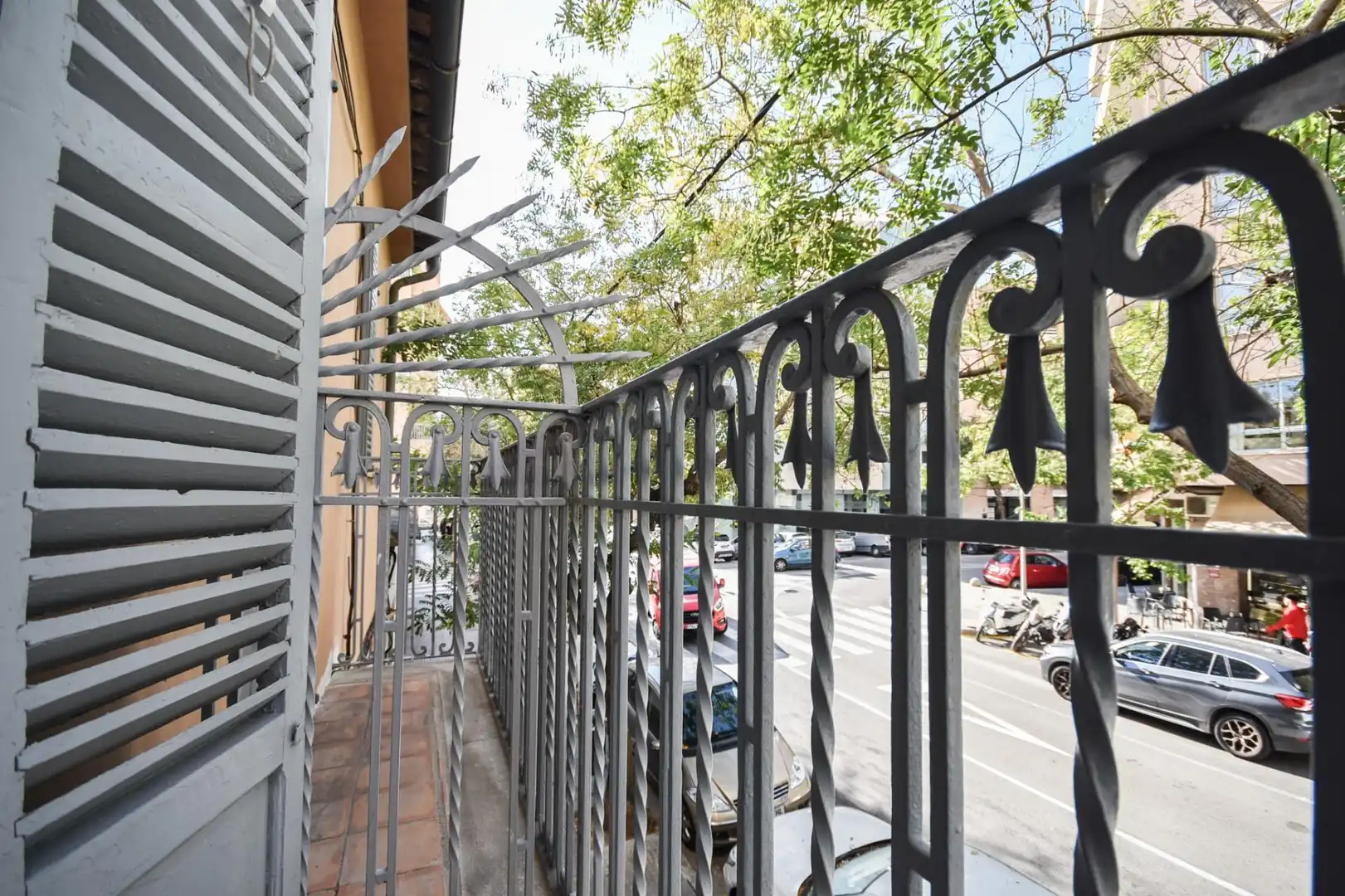 Terrasse von Wohnung zur Miete in  Palma de Mallorca mit Terrasse, Abstellraum und Balkon