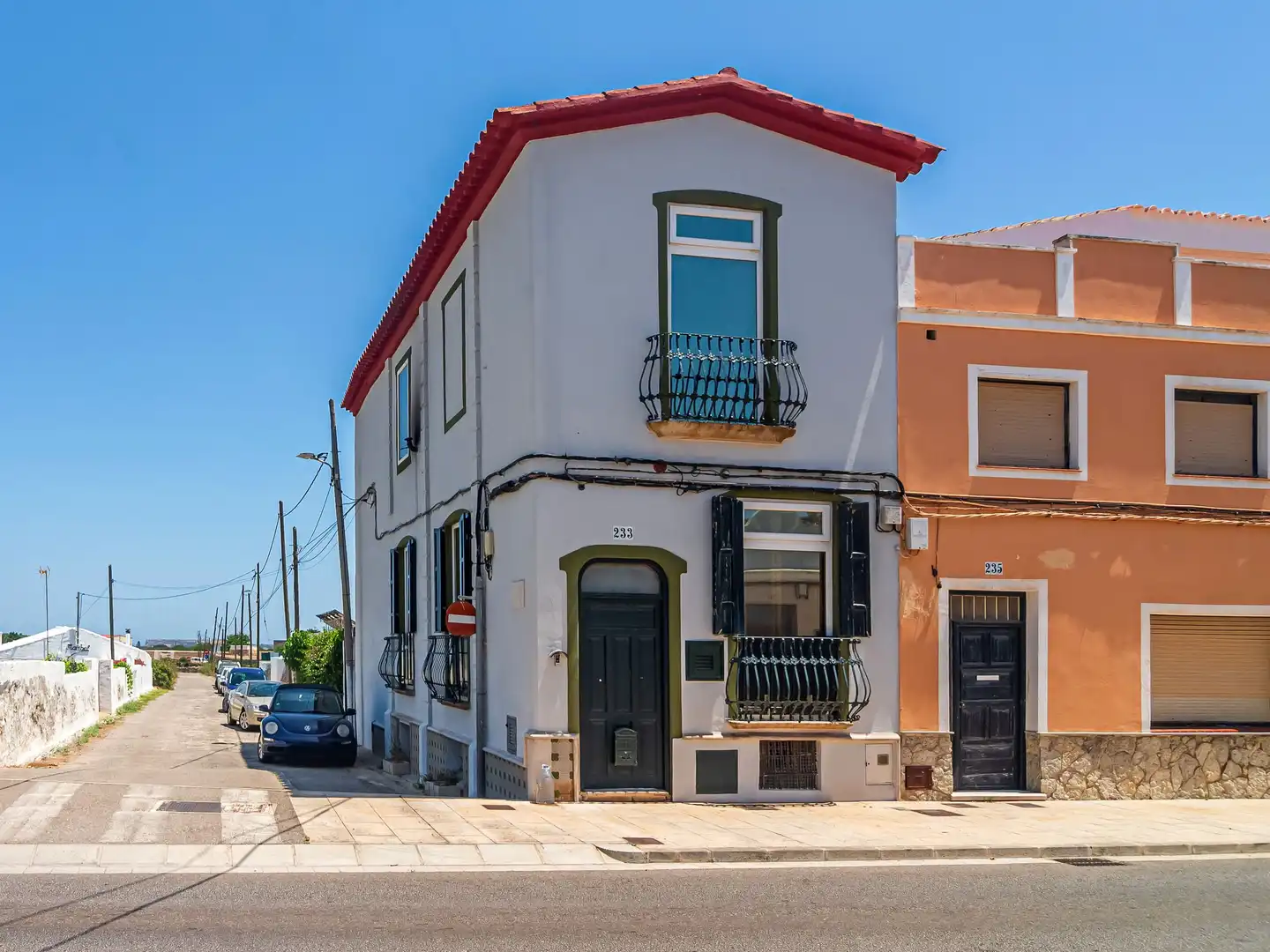 Vista exterior de Casa o xalet en venda en Maó - Mahón amb Jardí privat i Balcó