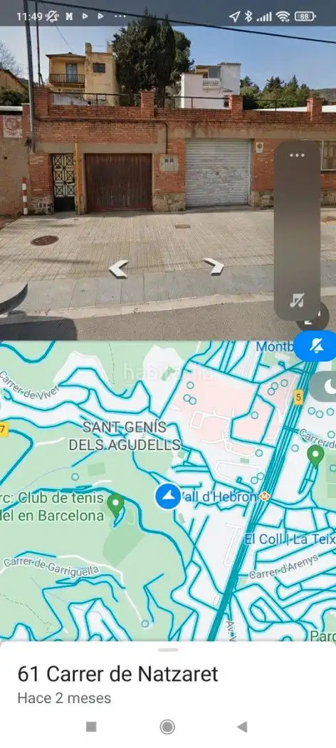 Terreno rústico en venta en Carrer de Natzaret 61