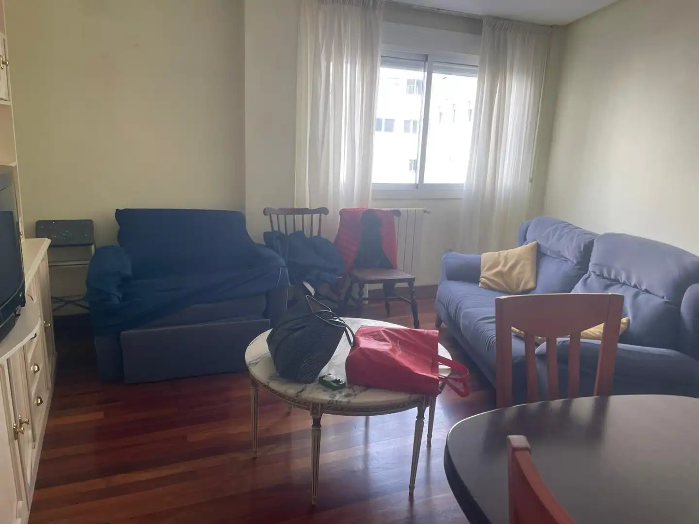 Sala de estar de Piso de alquiler en Santiago de Compostela  con Amueblado