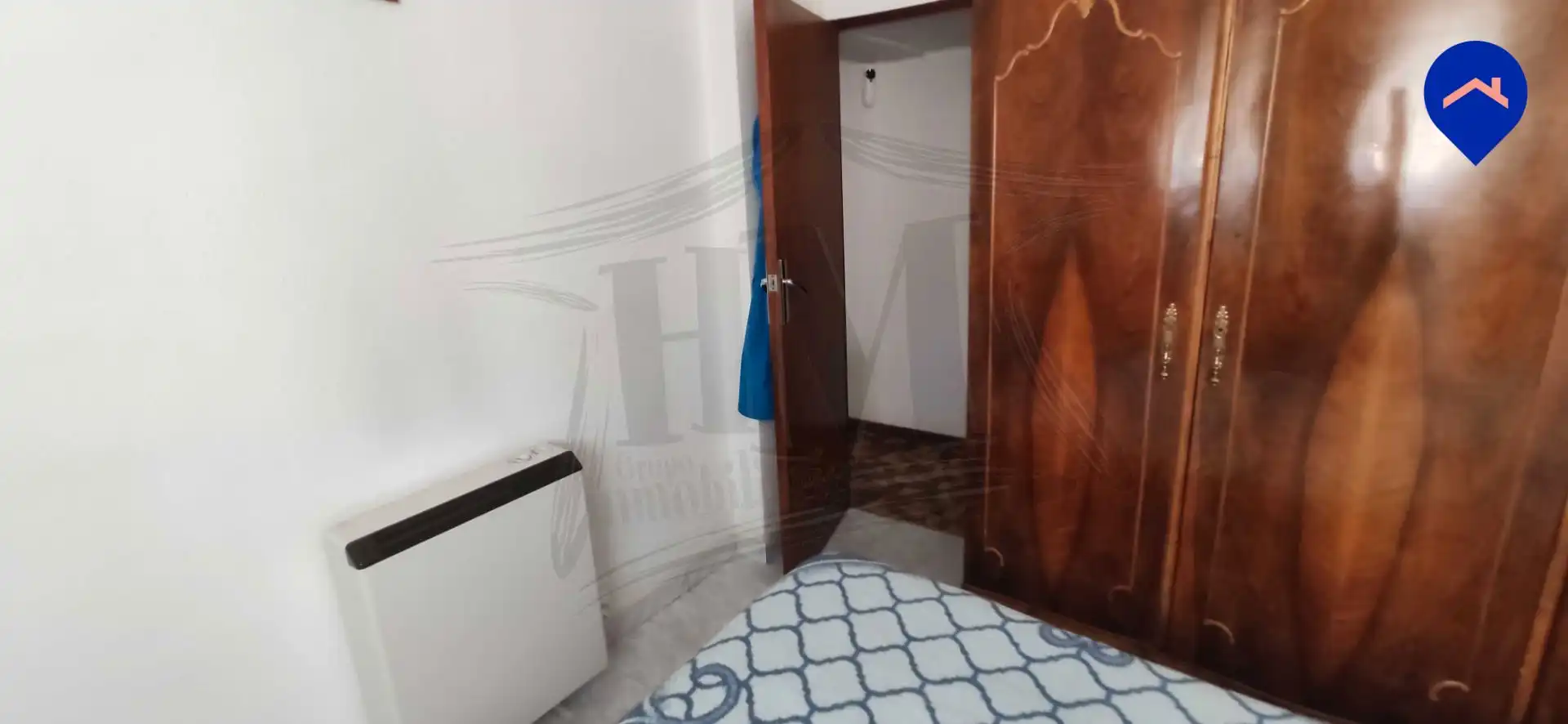 Bedroom of Flat for sale in Madrid  with Air Conditioner, Heating and Furnished
