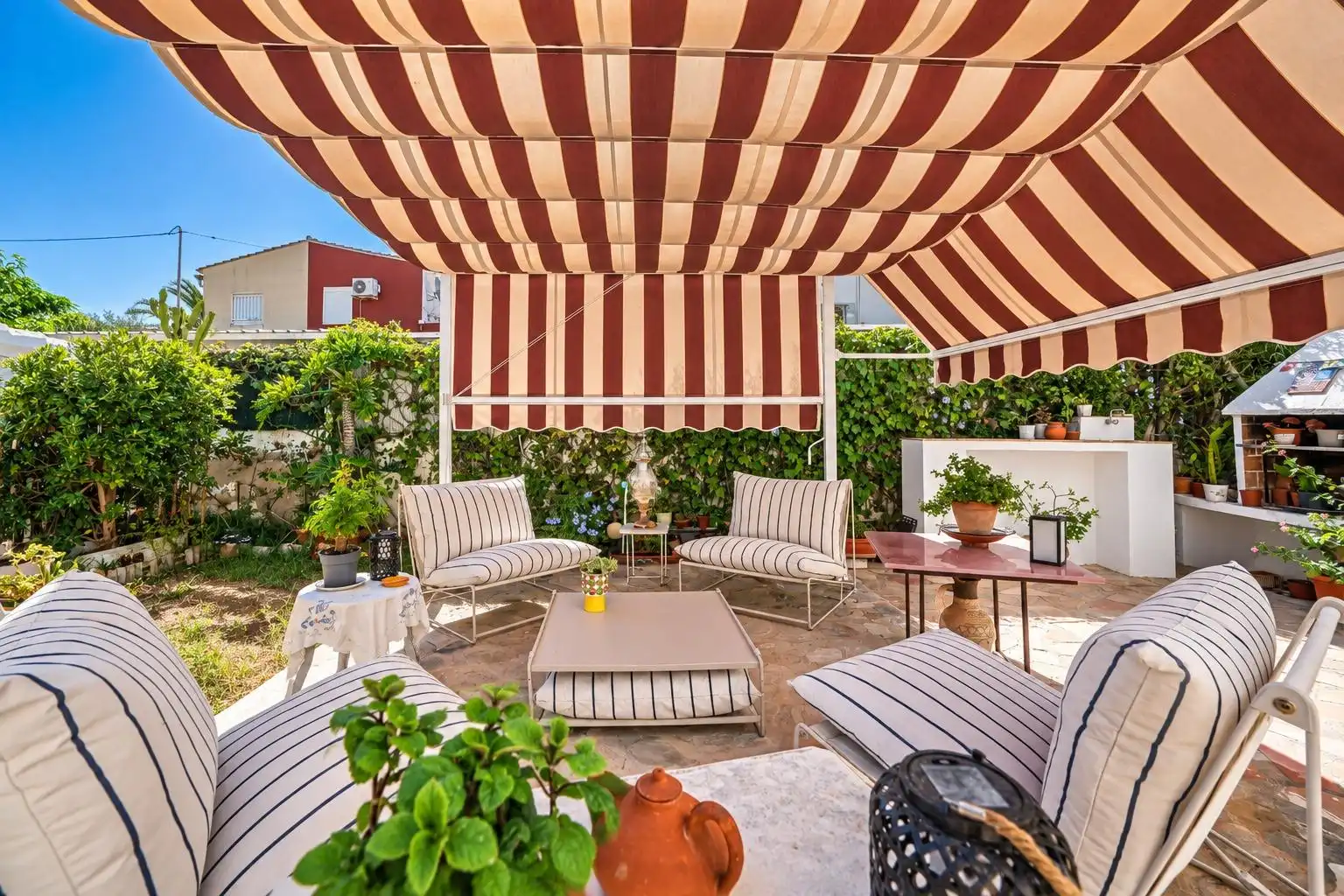 Terraza de Casa o chalet en venta en Dénia con Jardín privado, Terraza y Jacuzzi