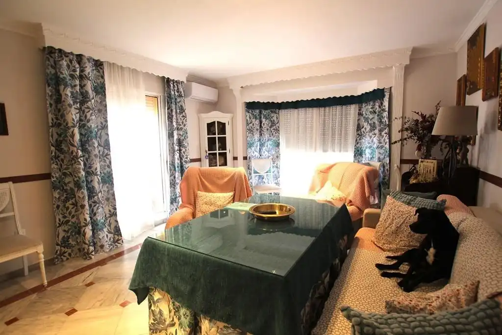 Living room of Houses for sale in Jerez de la Frontera  with Air Conditioner, Private garden and Terrace