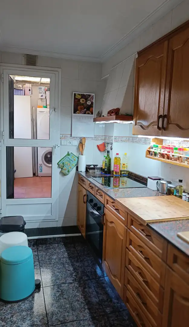 Küche von Wohnung zum Verkauf in Valencia mit Terrasse und Abstellraum