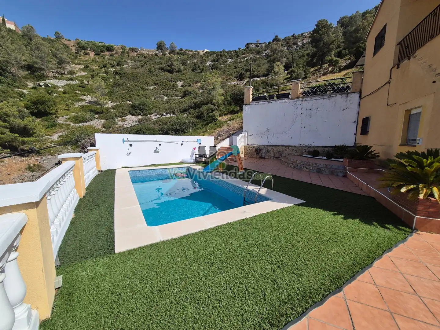 Piscina de Casa o chalet en venta en Olesa de Bonesvalls con Aire acondicionado, Calefacción y Jardín privado
