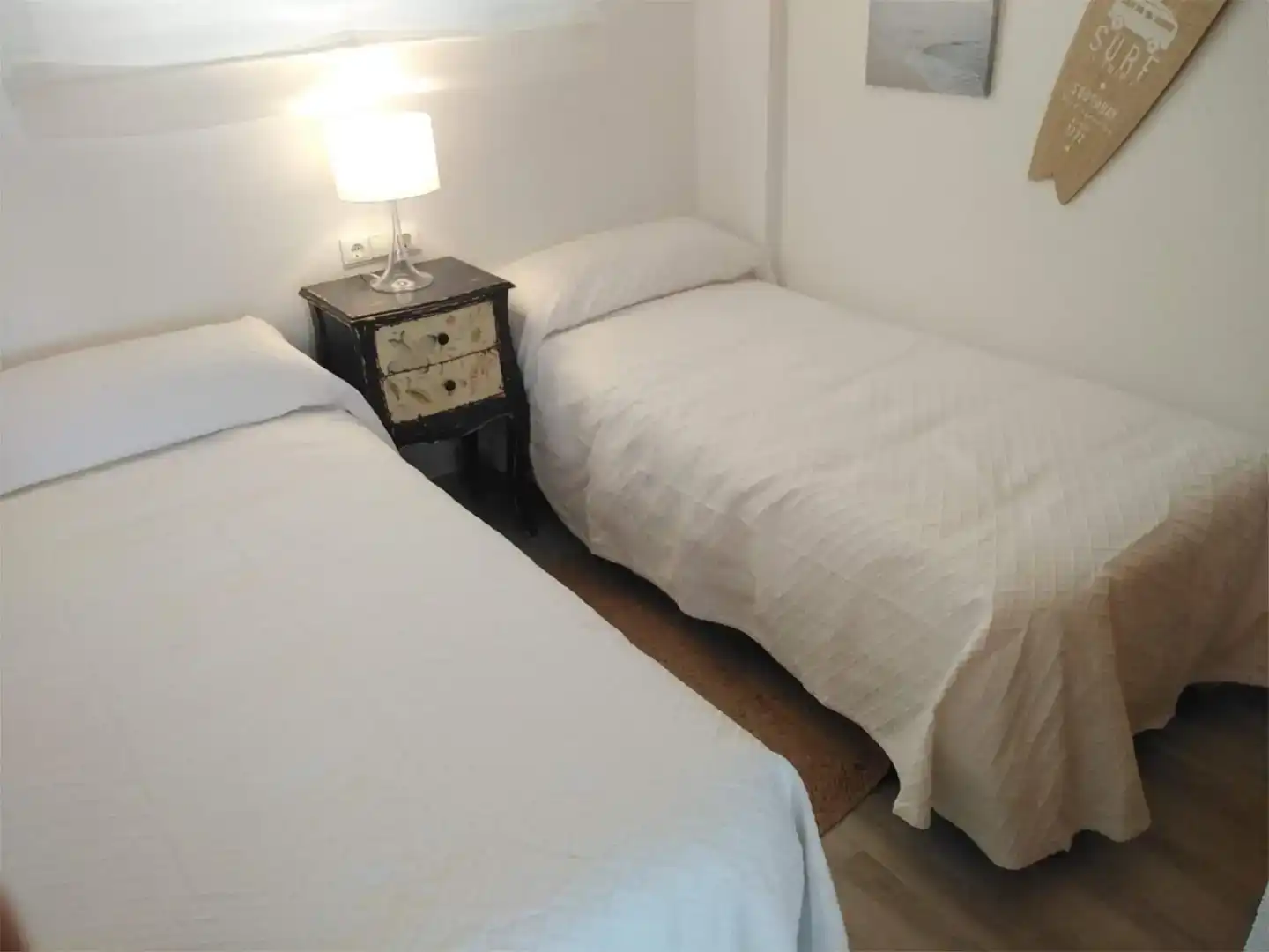 Schlafzimmer von Wohnung zur Miete in Cartagena mit Klimaanlage, Privatgarten und Abstellraum