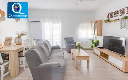 Living room of Flat for sale in Alicante / Alacant  with Air Conditioner and Balcony