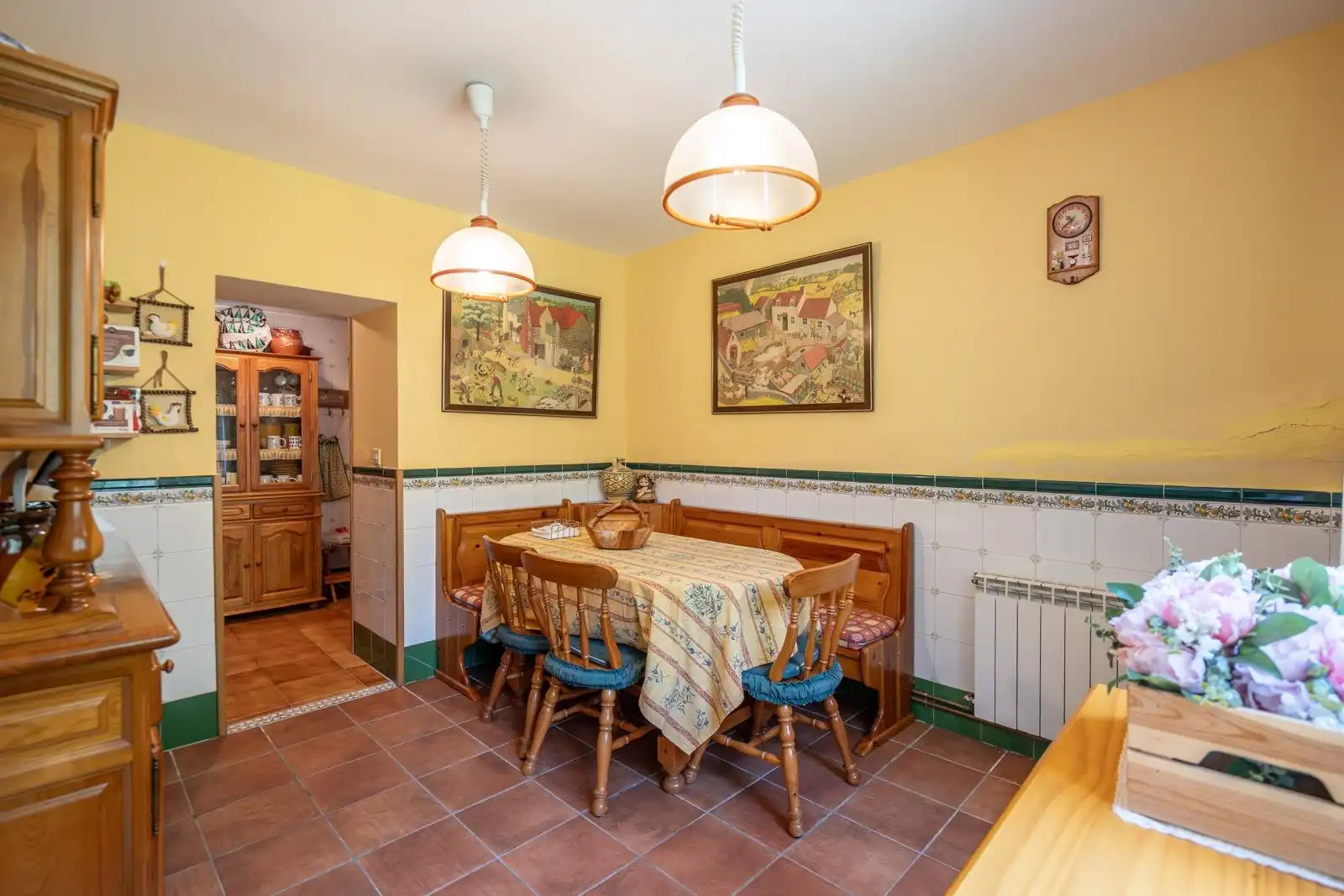 Comedor de Finca rústica en venta en El Barraco  con Calefacción, Jardín privado y Terraza