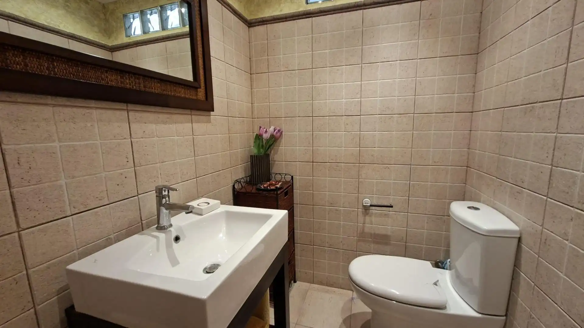 Baño de Apartamento en venta en Daimús con Terraza