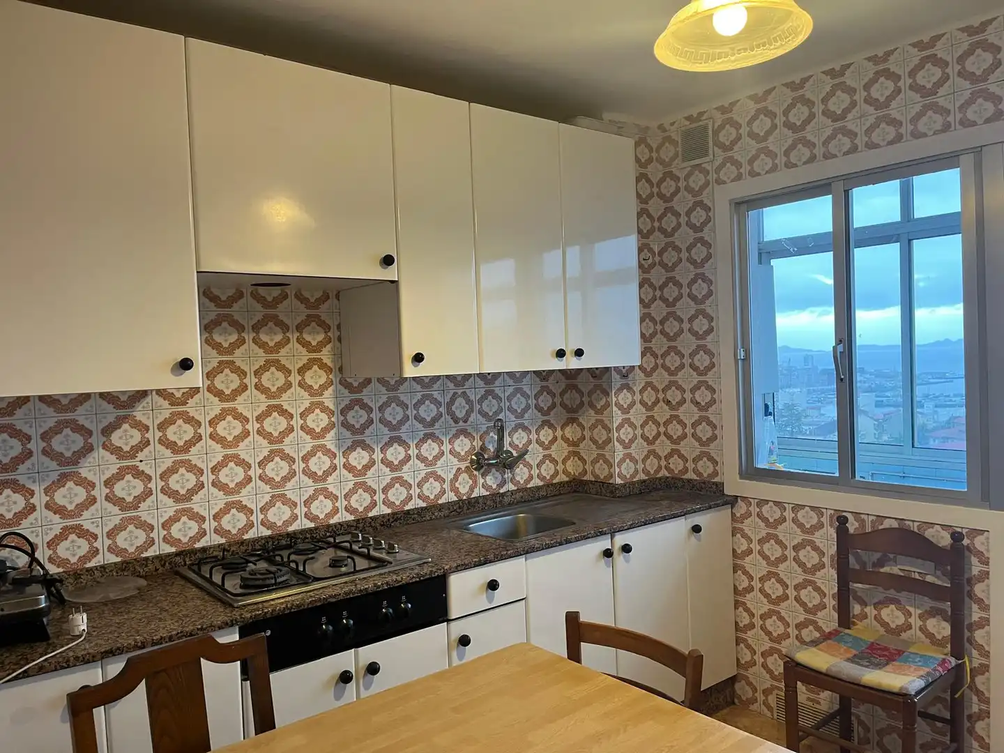 Kitchen of Flat for sale in Vigo   with Storage room and Balcony