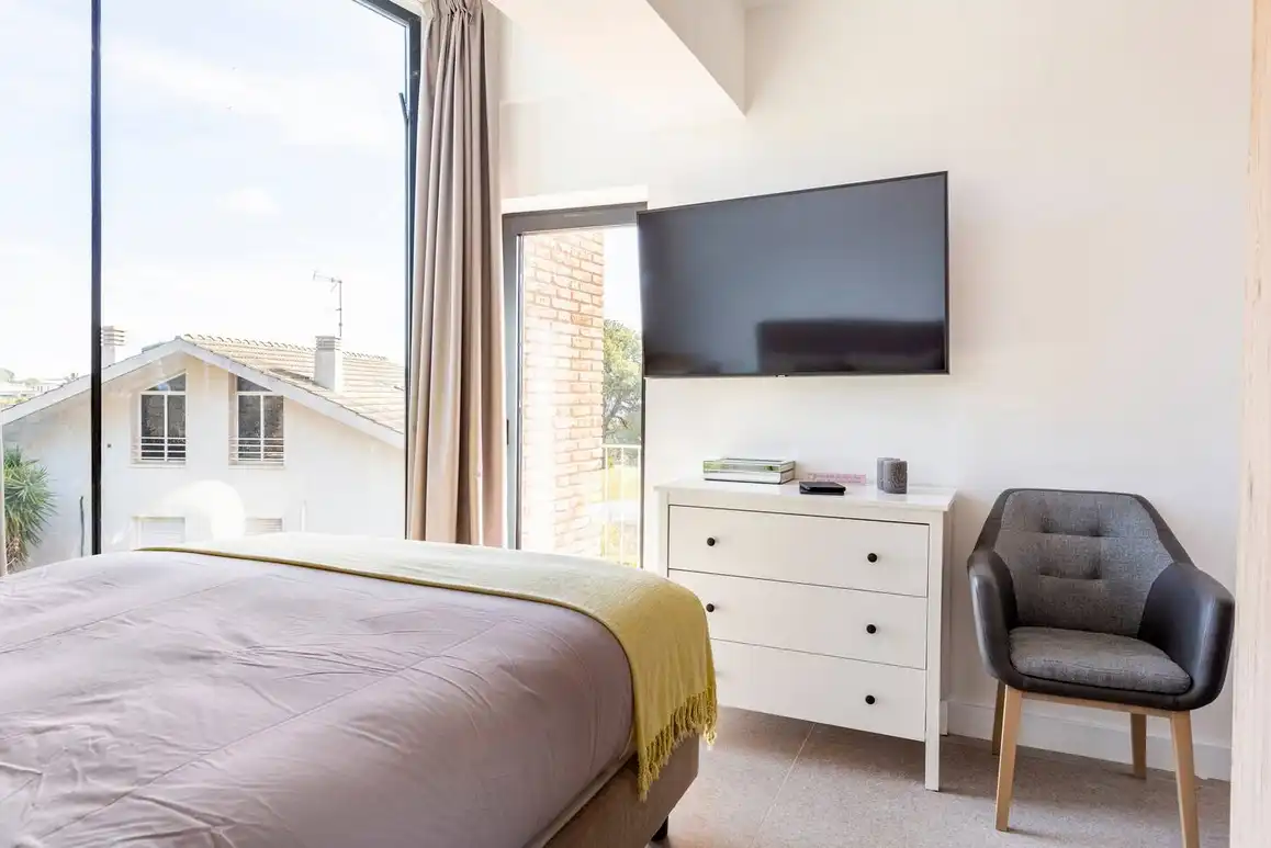 Bedroom of Houses for rent in Gavà  with Air Conditioner, Heating and Private garden