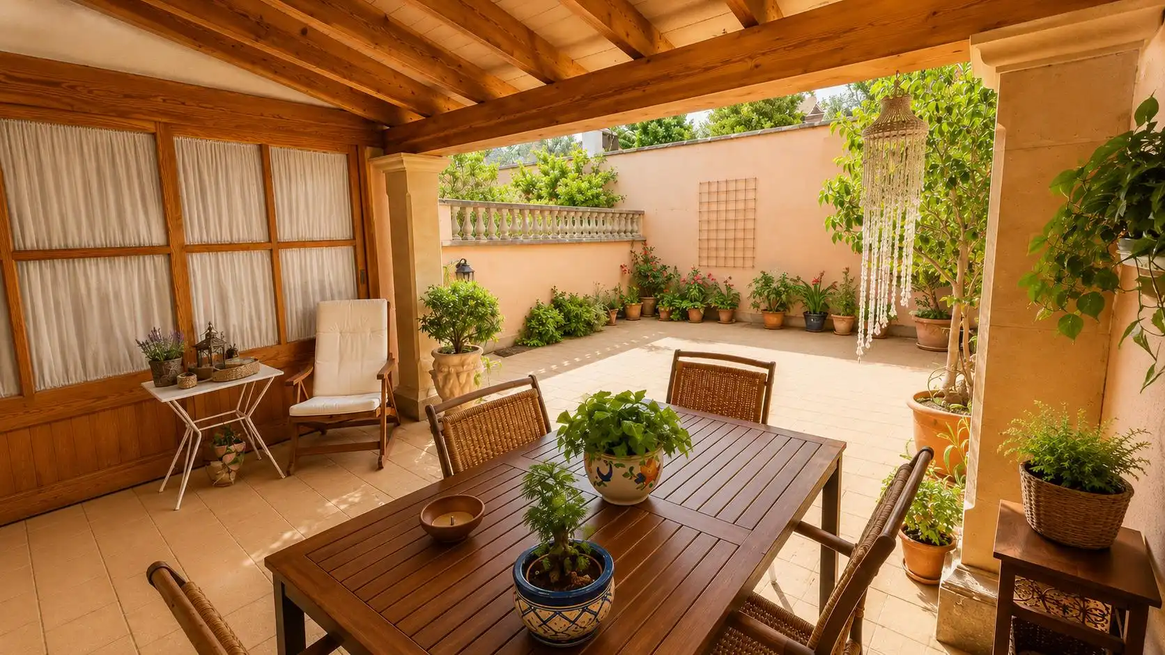 Terrace of Houses for sale in  Palma de Mallorca  with Air Conditioner, Heating and Terrace