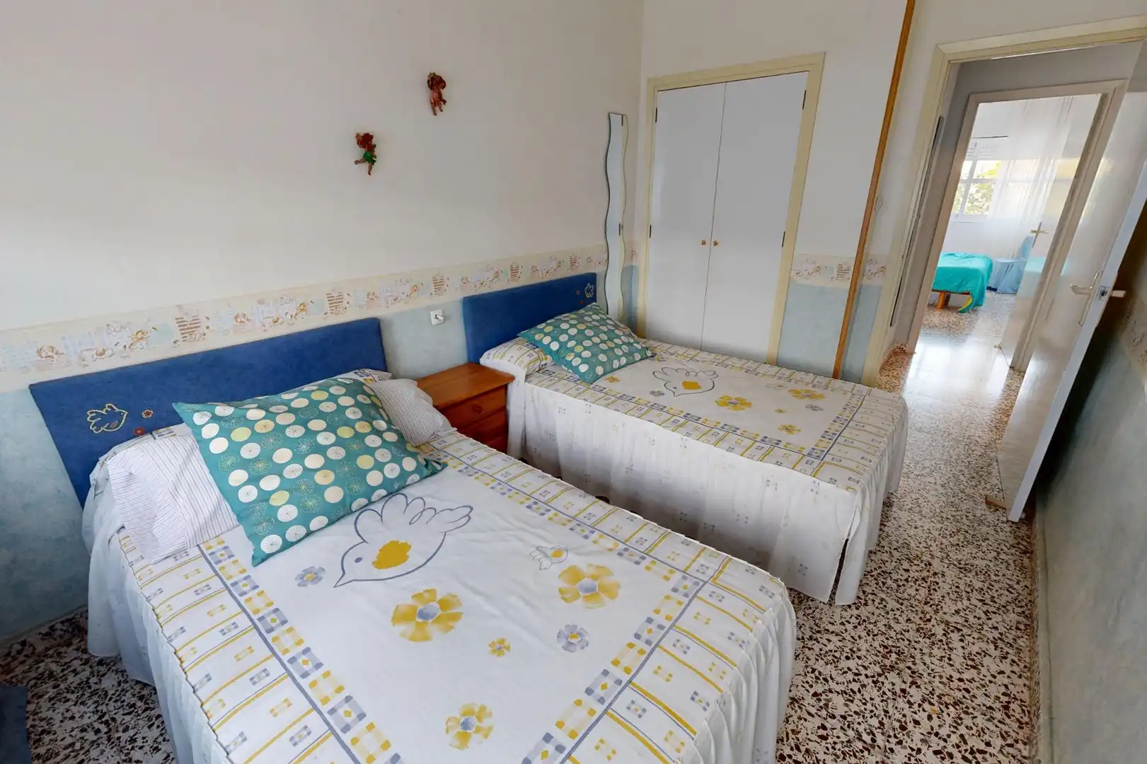Dormitori de Casa adosada en venda en Cartagena amb Jardí privat, Terrassa i Traster