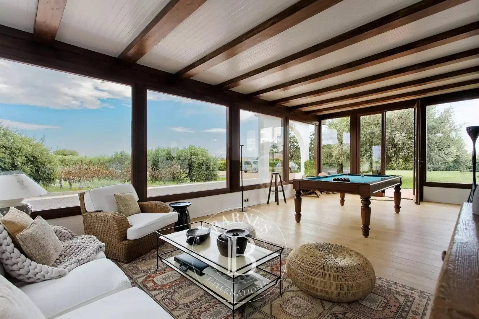 Living room of Houses for sale in Vilobí del Penedès  with Air Conditioner, Heating and Swimming Pool