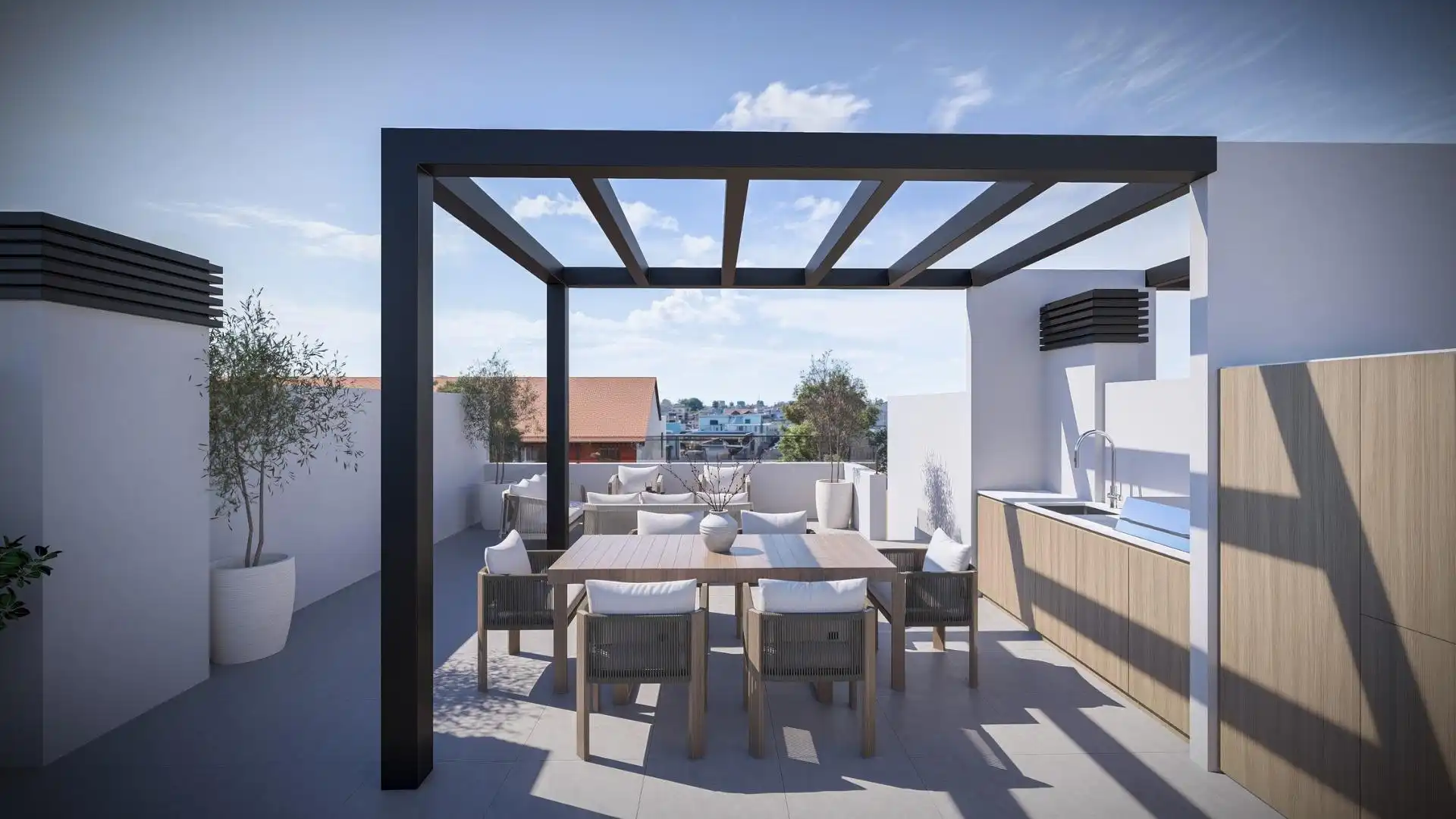 Terraza de Casa o chalet en venta en San Pedro del Pinatar con Terraza y Piscina