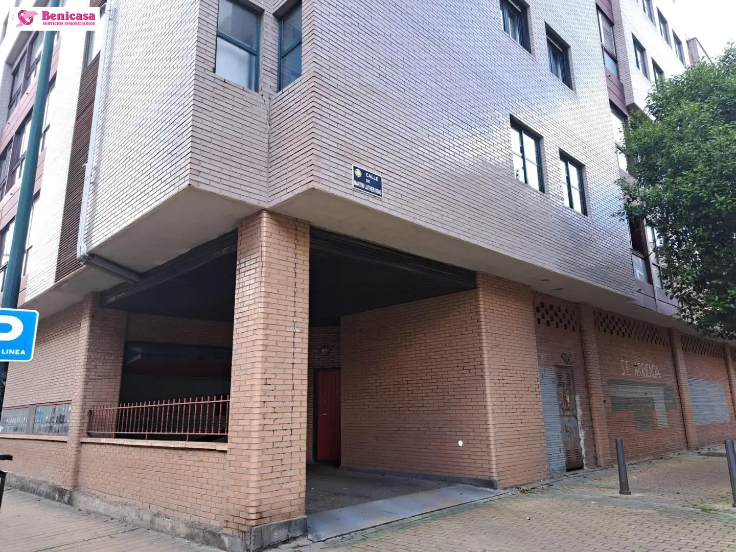 Vista exterior de Garaje en venta en Valladolid