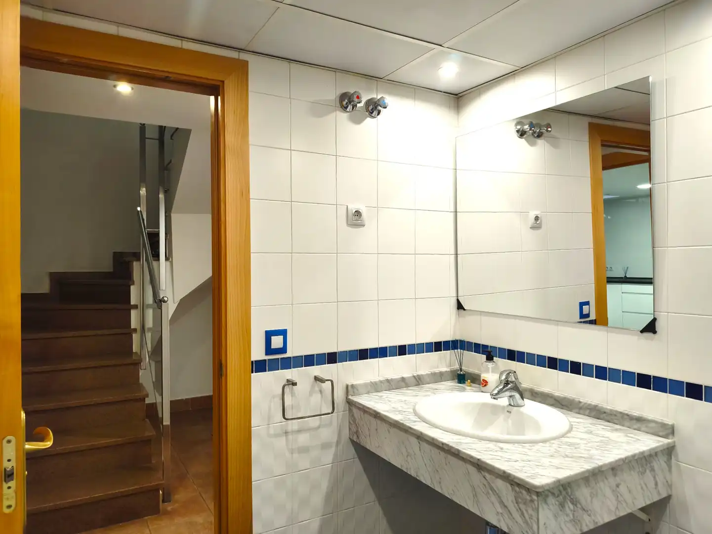 Baño de Casa o chalet en venta en Zaragoza con Aire acondicionado, Jardín privado y Parquet