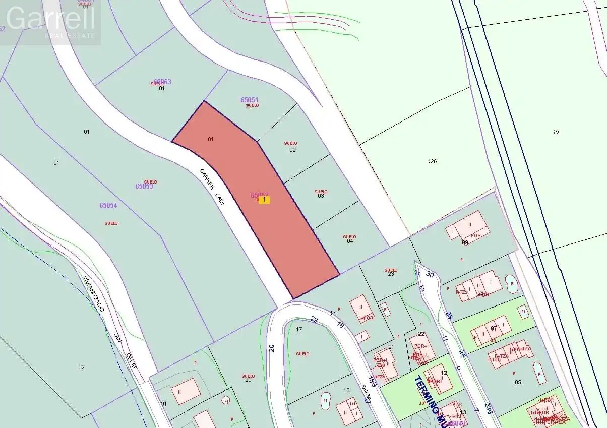 Lands and plots for sale in CL CADI
 SANTA SUSANNA (BARCELONA)