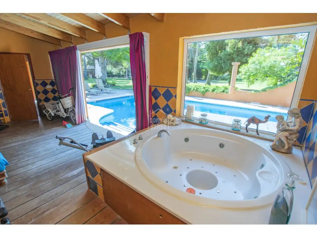 Casa rústica amb piscina en venda a Llucmaçanes, imagen 49