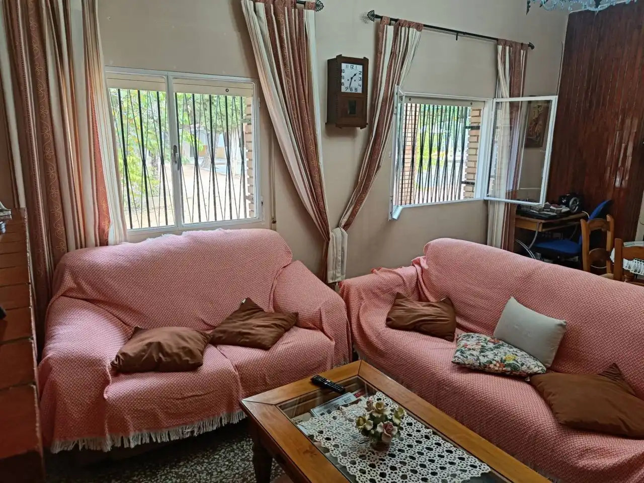 Wohnzimmer von Country house zum Verkauf in Montefrío mit Klimaanlage, Privatgarten und Terrasse