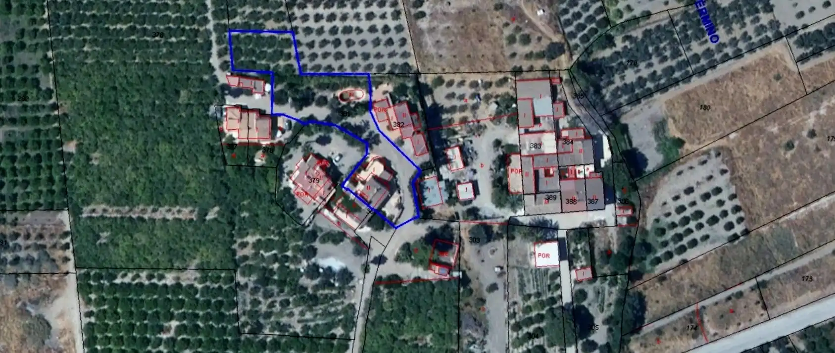 Vista exterior de Casa o chalet en venta en Cantoria con Jardín privado, Terraza y Piscina