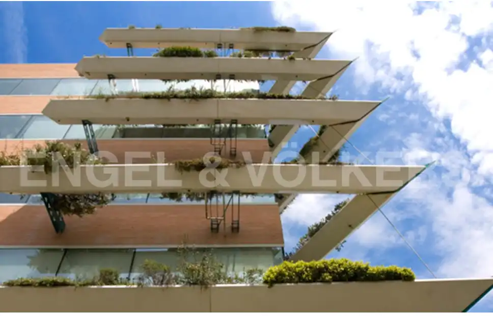 Vista exterior de Oficina de alquiler en Sant Cugat del Vallès con Aire acondicionado y Terraza