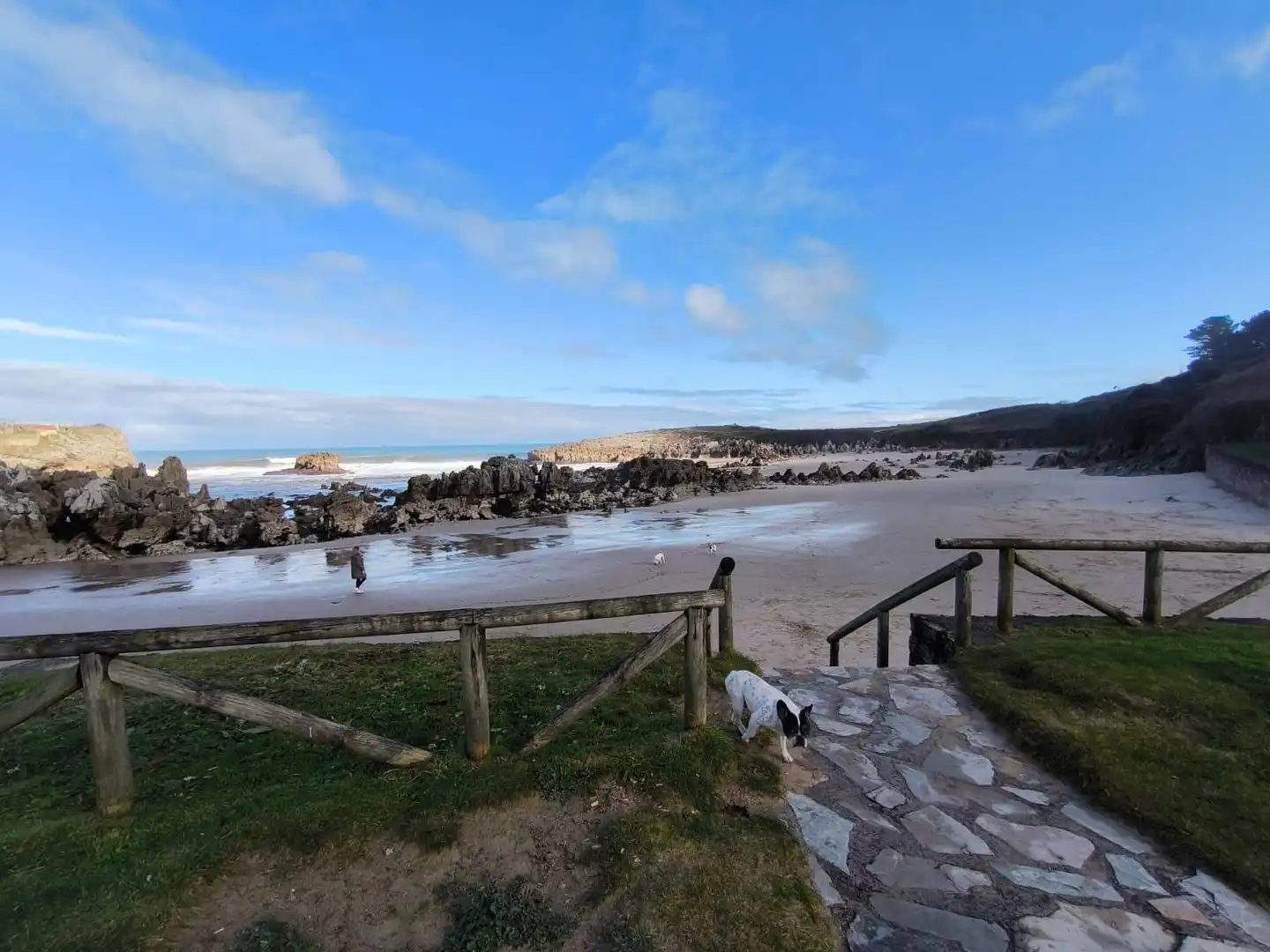 Exterior view of Flat for sale in Llanes  with Heating, Private garden and Parquet flooring