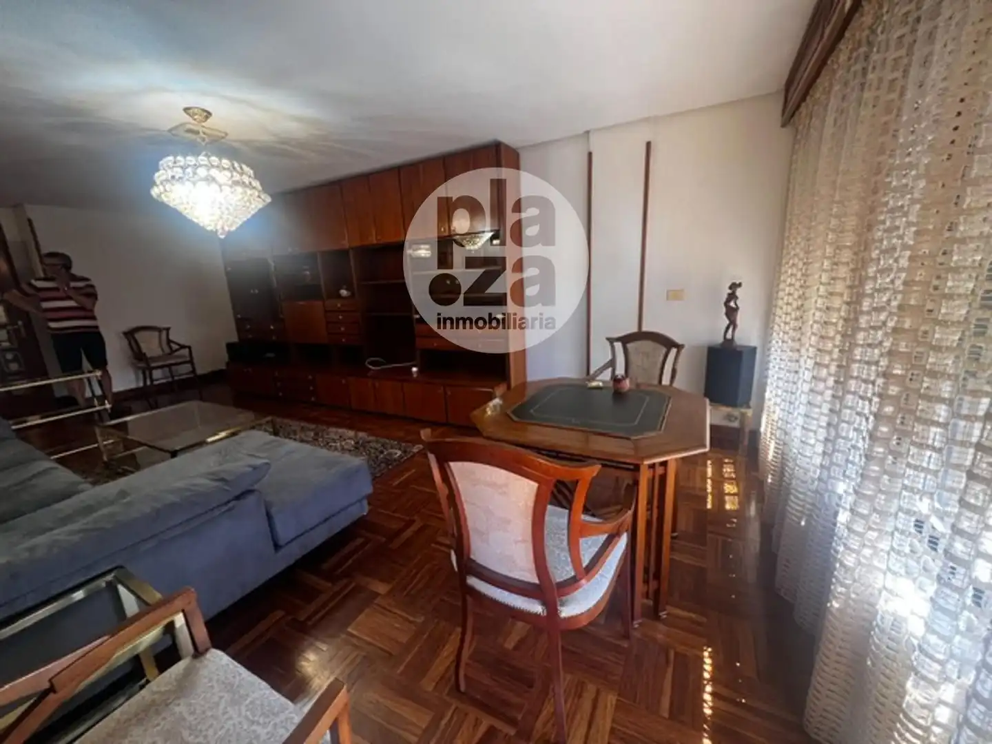 Wohnzimmer von Wohnung zur Miete in Burgos mit Heizung, Terrasse und Abstellraum