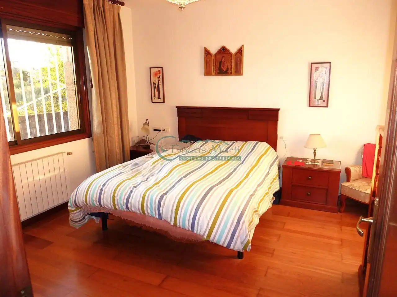 Bedroom of Houses for sale in Vigo   with Heating, Private garden and Parquet flooring